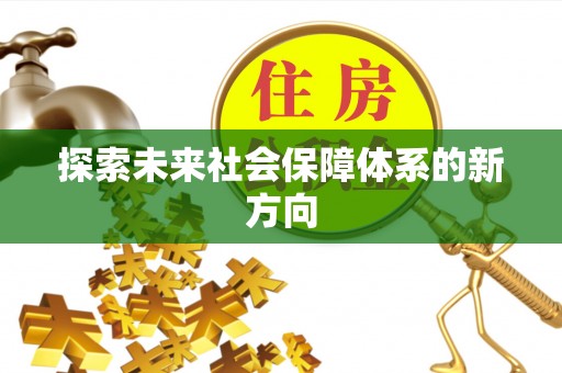 子洲探索未来社会保障体系的新方向