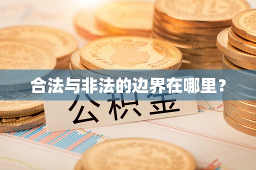 子洲合法与非法的边界在哪里？