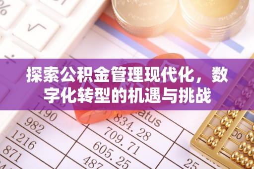 子洲探索公积金管理现代化，数字化转型的机遇与挑战