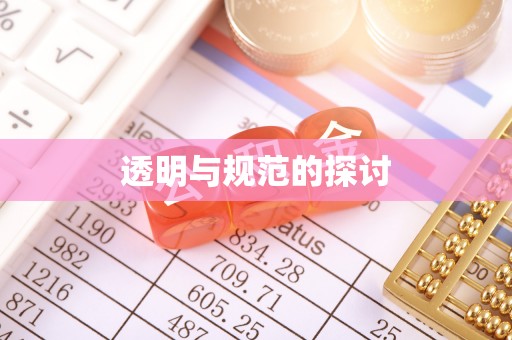 子洲透明与规范的探讨