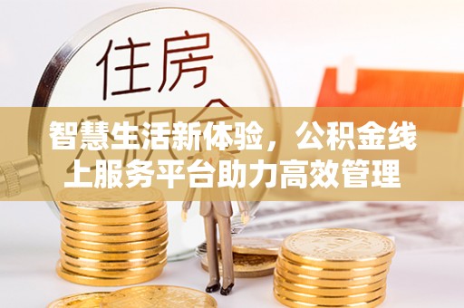 子洲智慧生活新体验，公积金线上服务平台助力高效管理